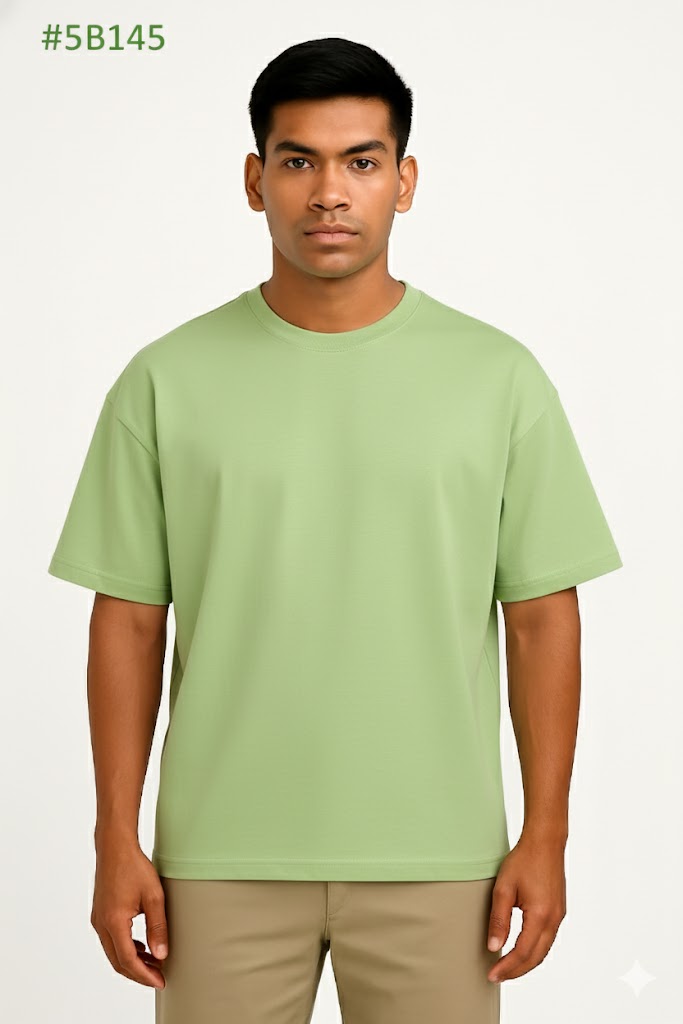 Oversized 210 GSM Terry Cotton T-Shirt | Heavyweight Streetwear Tee